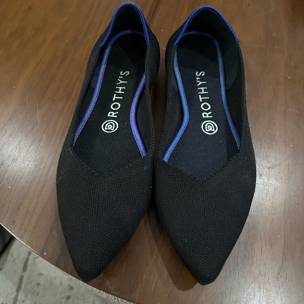 Rothy’s - Black - Size 8.5 - The Point - Used